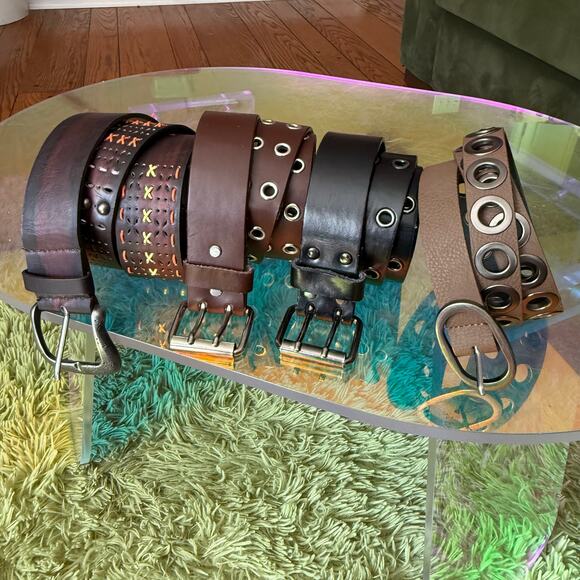 Y2K rivet belt bundle - Picture 2 of 10